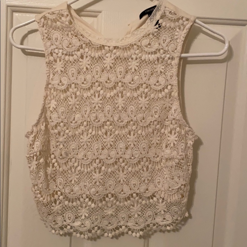 lace tank top